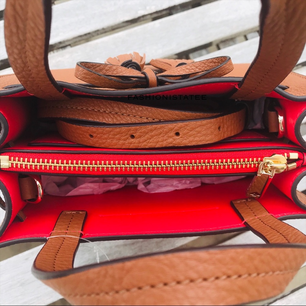 Kate spade New hayes Mini Satchel warm ginger NWT - Picture 6 of 8